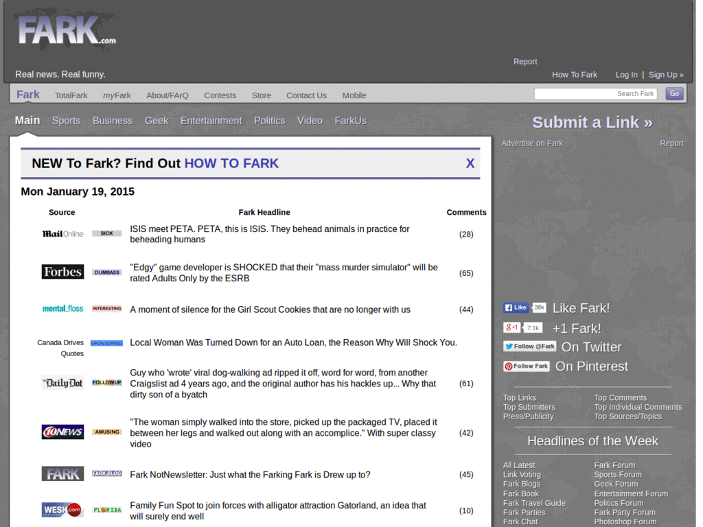 Fark/TotalFark/Foobies.com Ad removal/cleanup