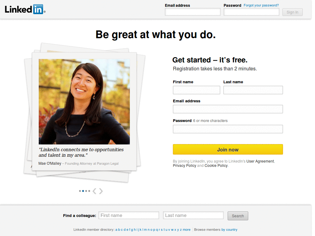 LinkedIn - Remove Gray Background