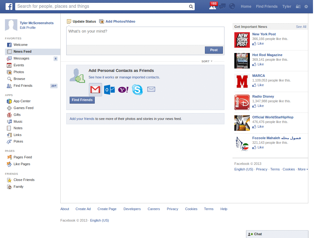 Facebook - Alternative "Hide" Button Colors