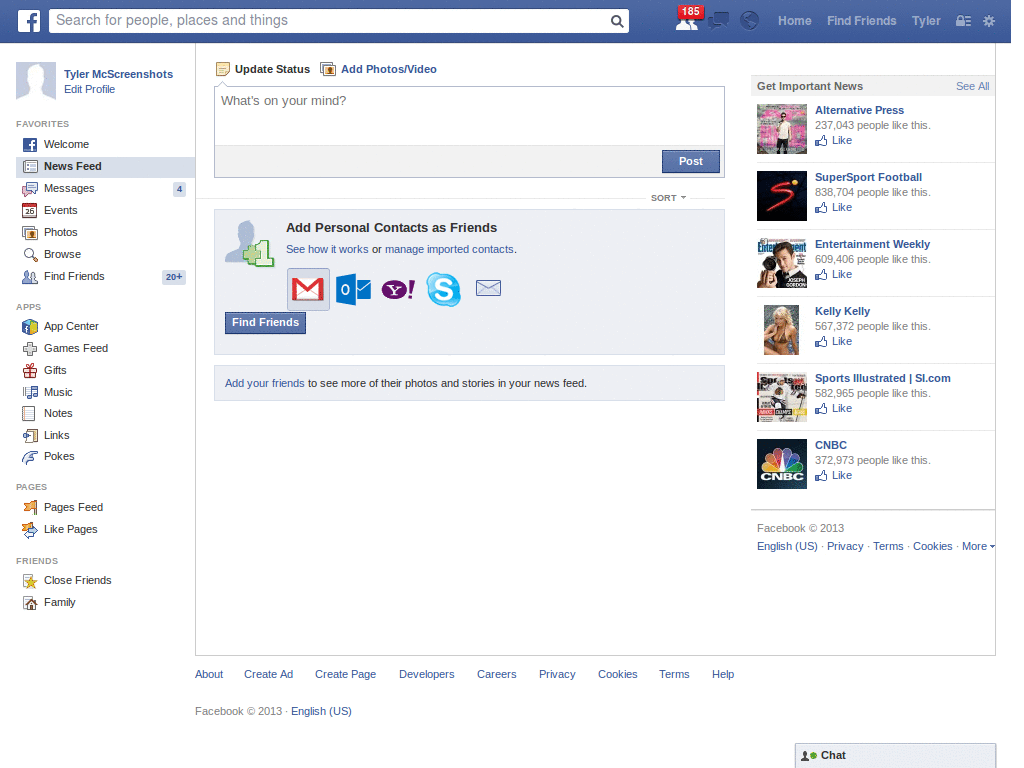 Facebook - No Extra Filters