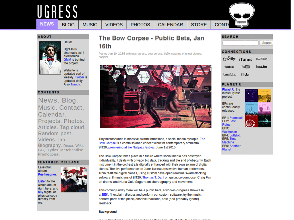 Ugress.com - Optimized for big screens + fixes
