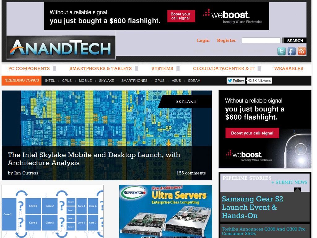 Justin's Anandtech