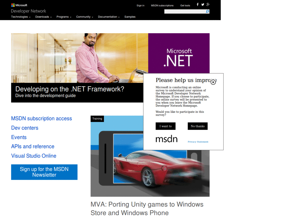 Proper code fonts in MSDN