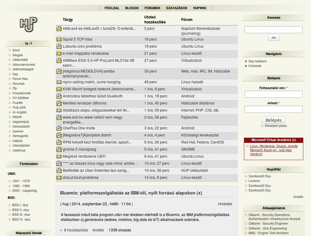 Yet Another HUP Style