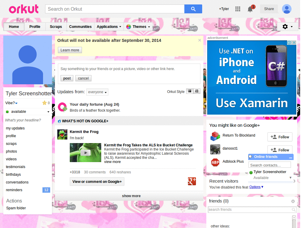 Orkut - Isa TKM 1 ( by Templah.com )