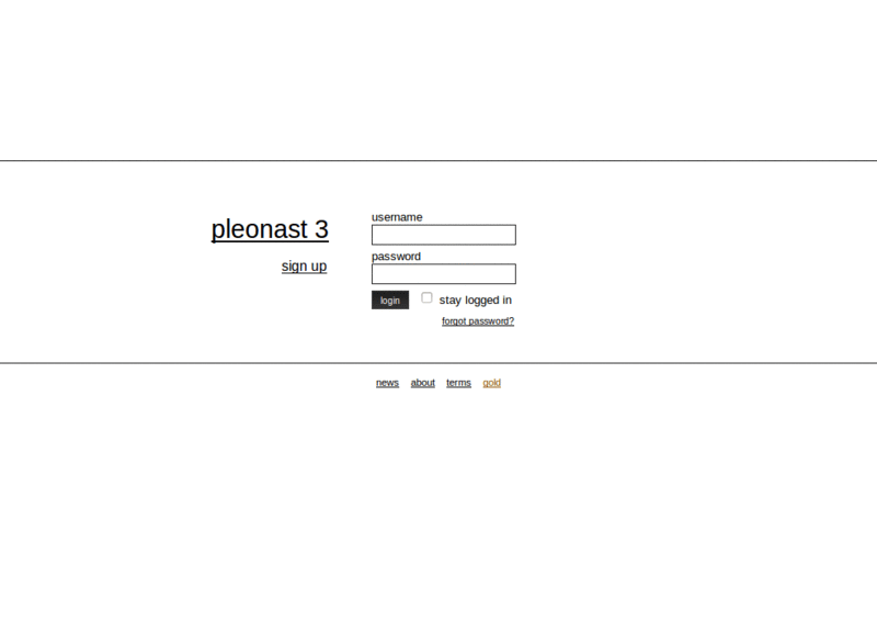 Pleonast - Black on White