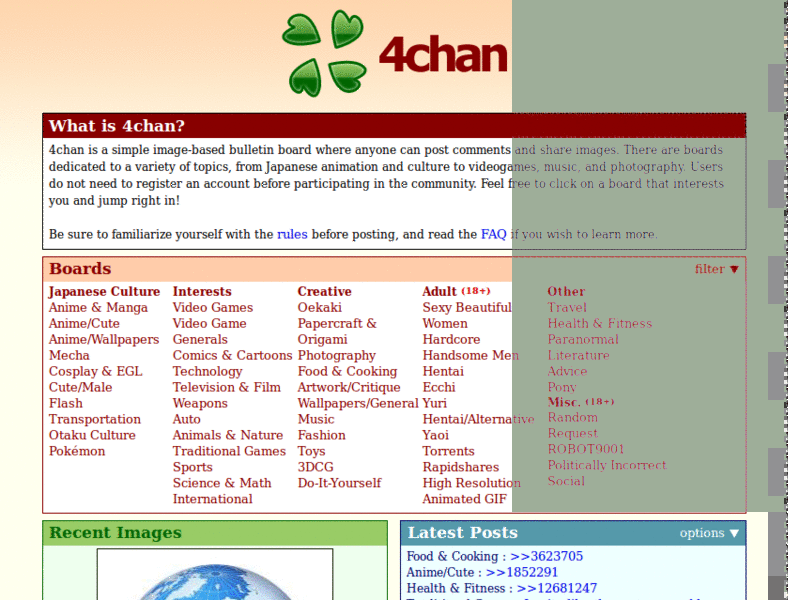 4chan - Cute Pinku theme
