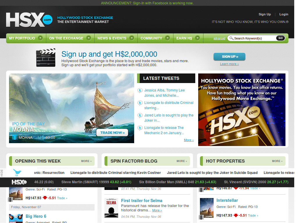 HSX.com forums - change font color and size