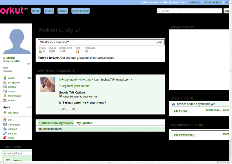 Hacker Oficial Theme