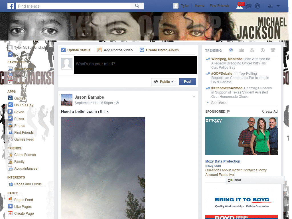 Facebook - Michael Jackson 2 ( by Templah.com )