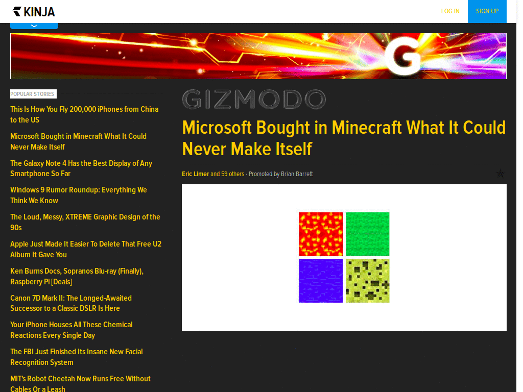 Gawker Media Sites Dark