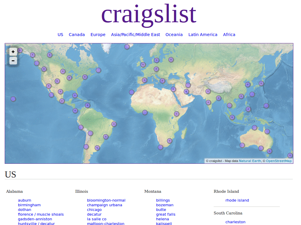 Craigslist - So Local