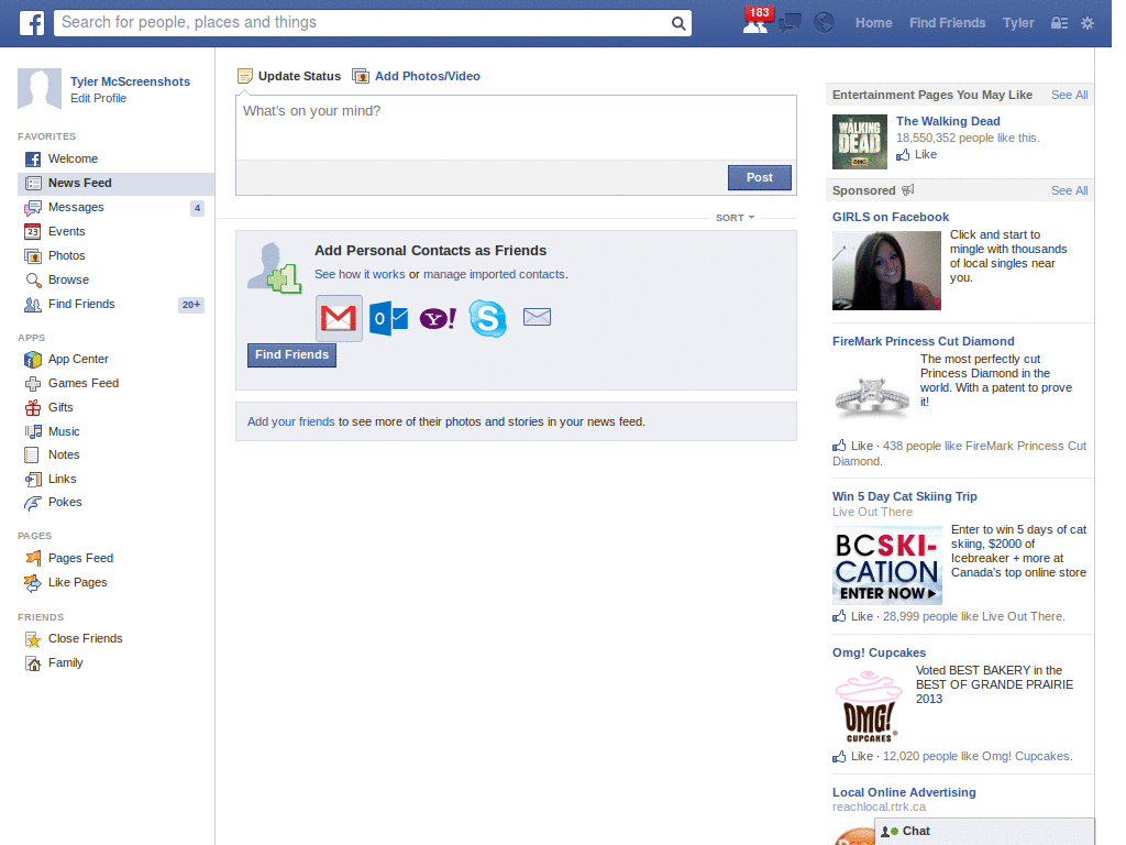 Hide Facebook Suggestions