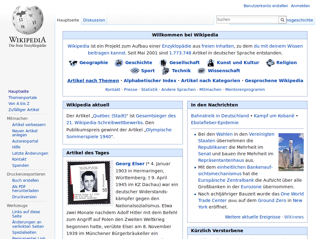 Keep wikipedia search visible