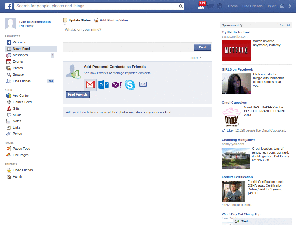 choke style facebook