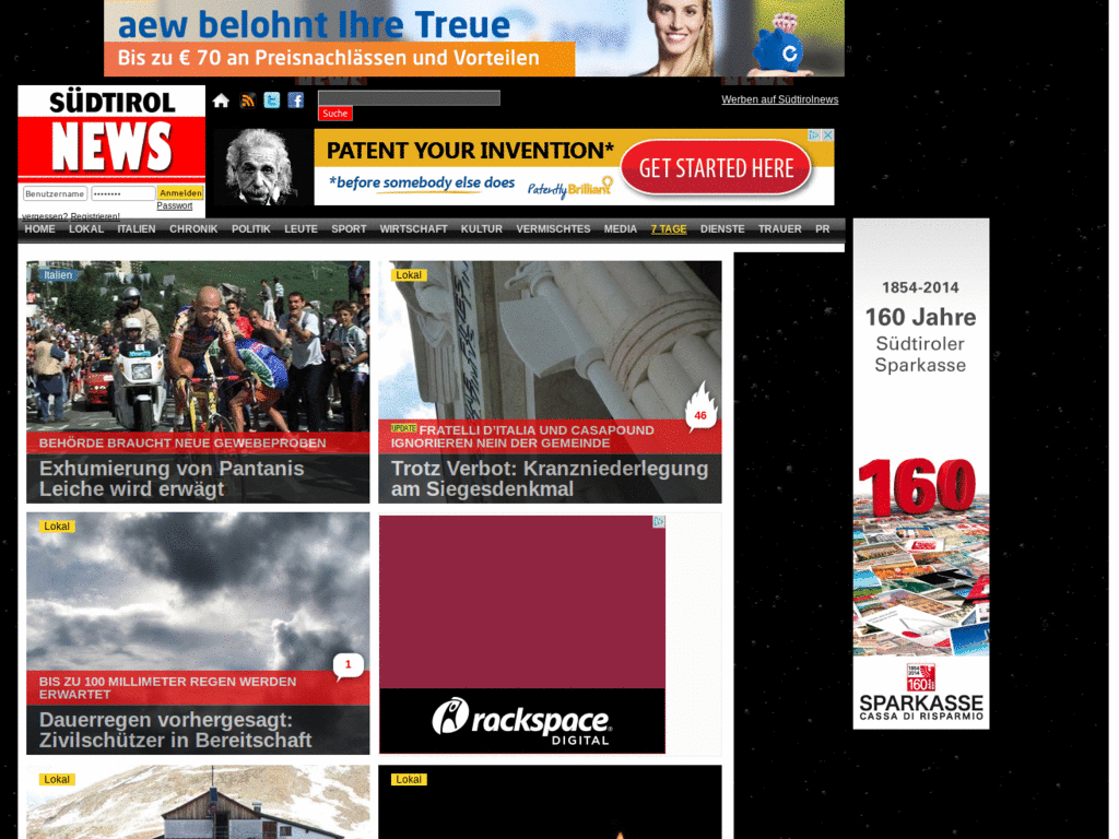 remove suedtirolnews.it banners