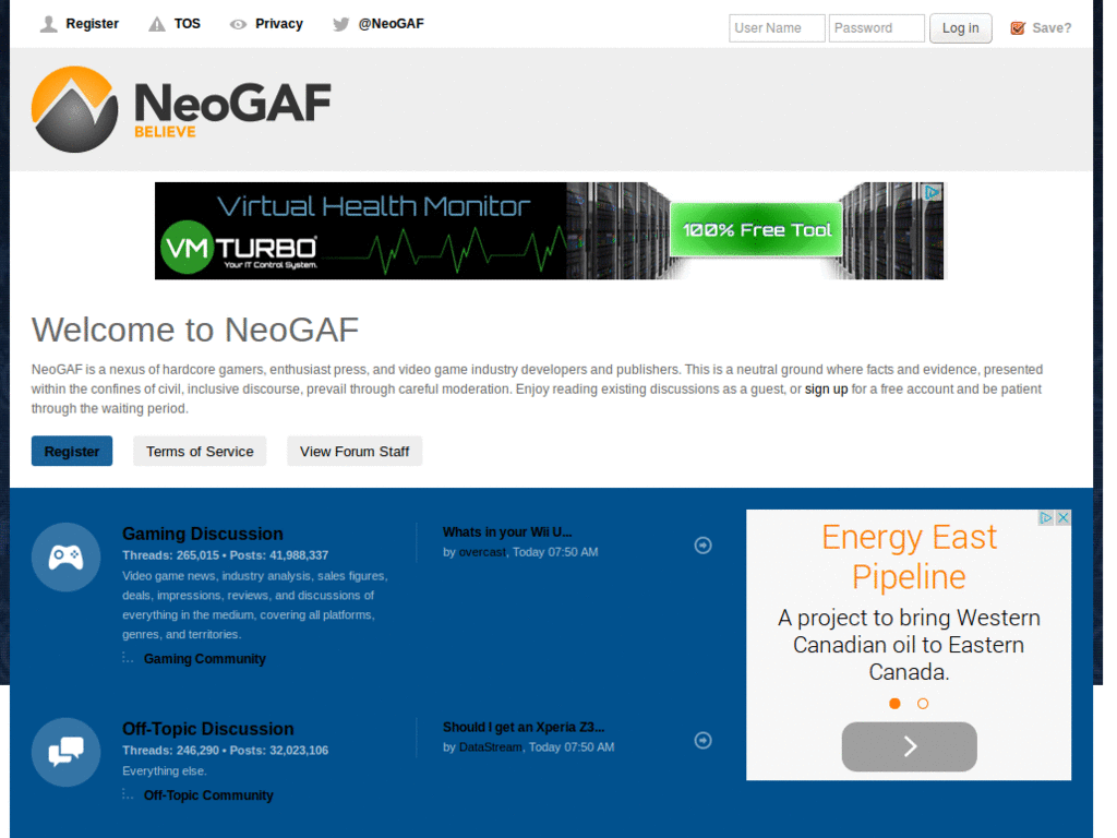 NeoGAF - re:GAF (0.99)GEOMOD
