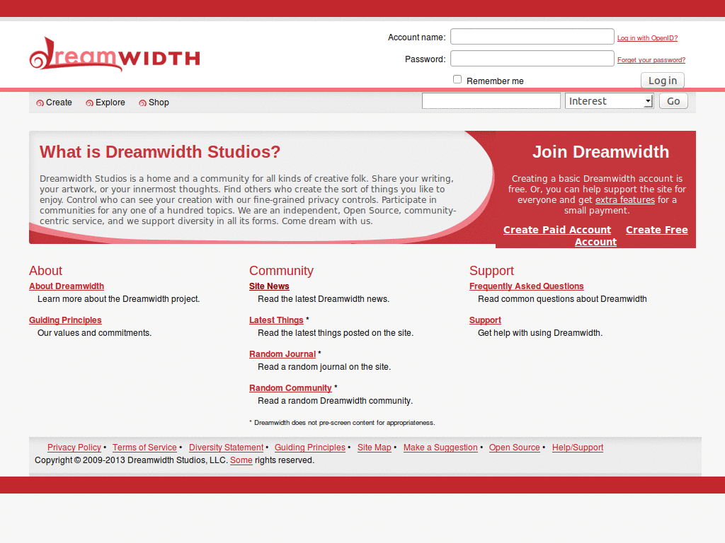 Only underline subscriptions on DW profiles