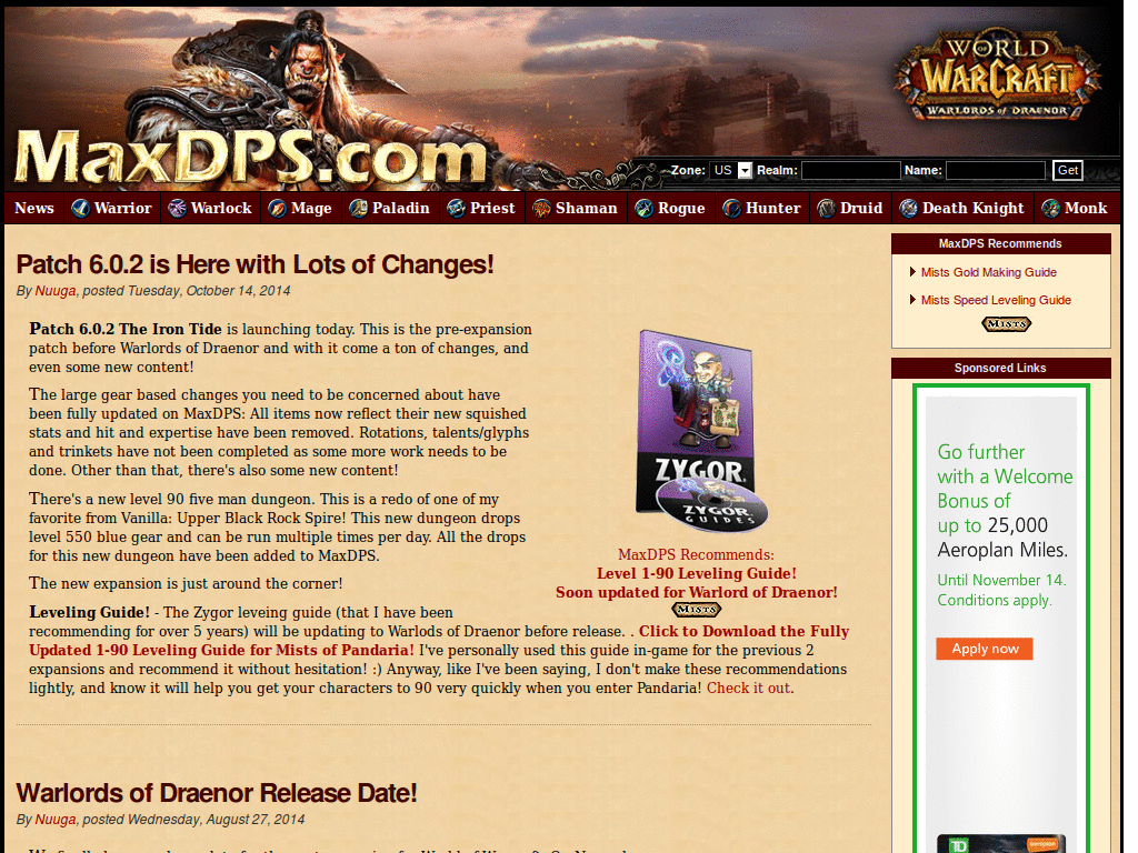 MaxDPS.com fix