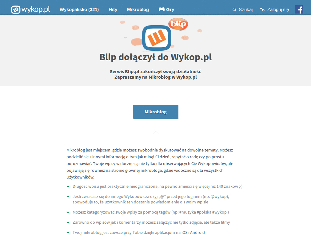 blip.pl - ukrycie "Polecamy"