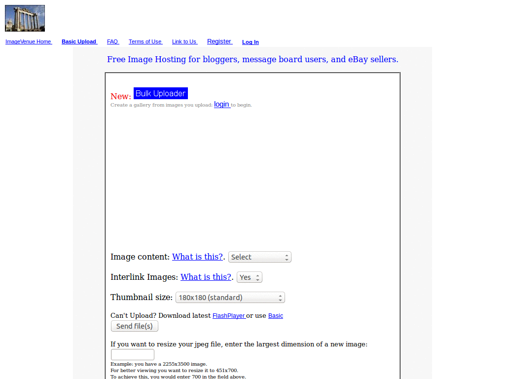imagevenue.com - Remove useless overlays