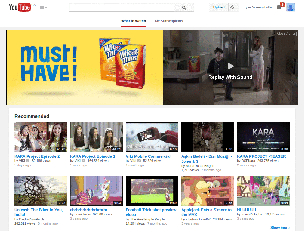 YouTube Hide Featured Videos
