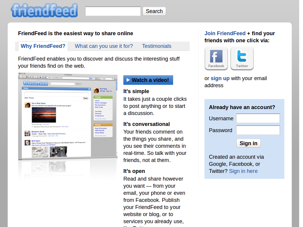 Modified Cleaner FriendFeed