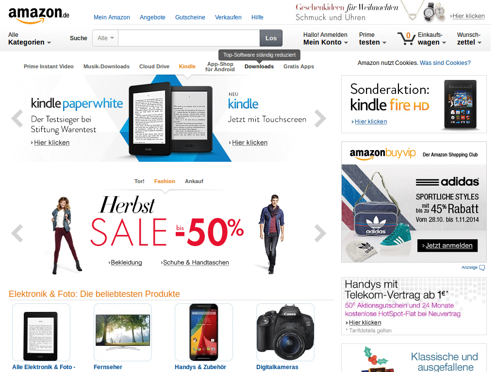 Amazon - no sponsored links