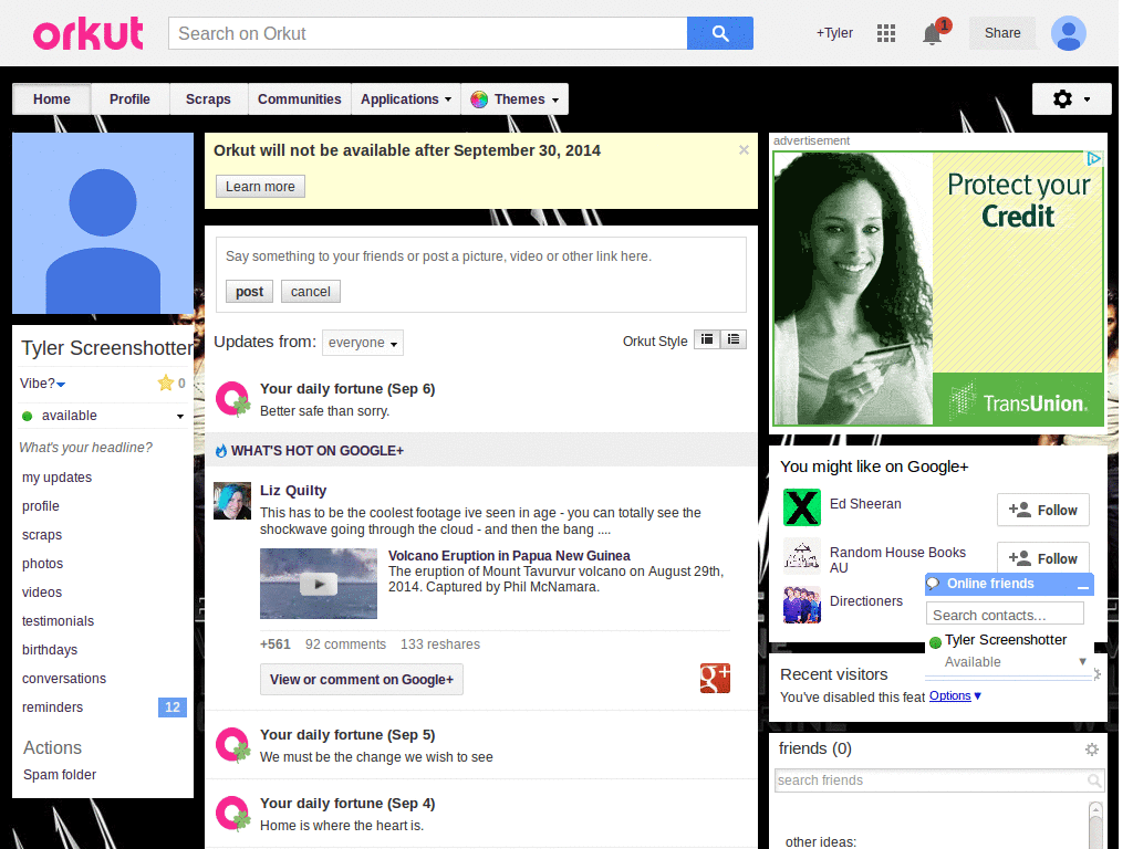 Orkut - Wolverine (by Templah.com )