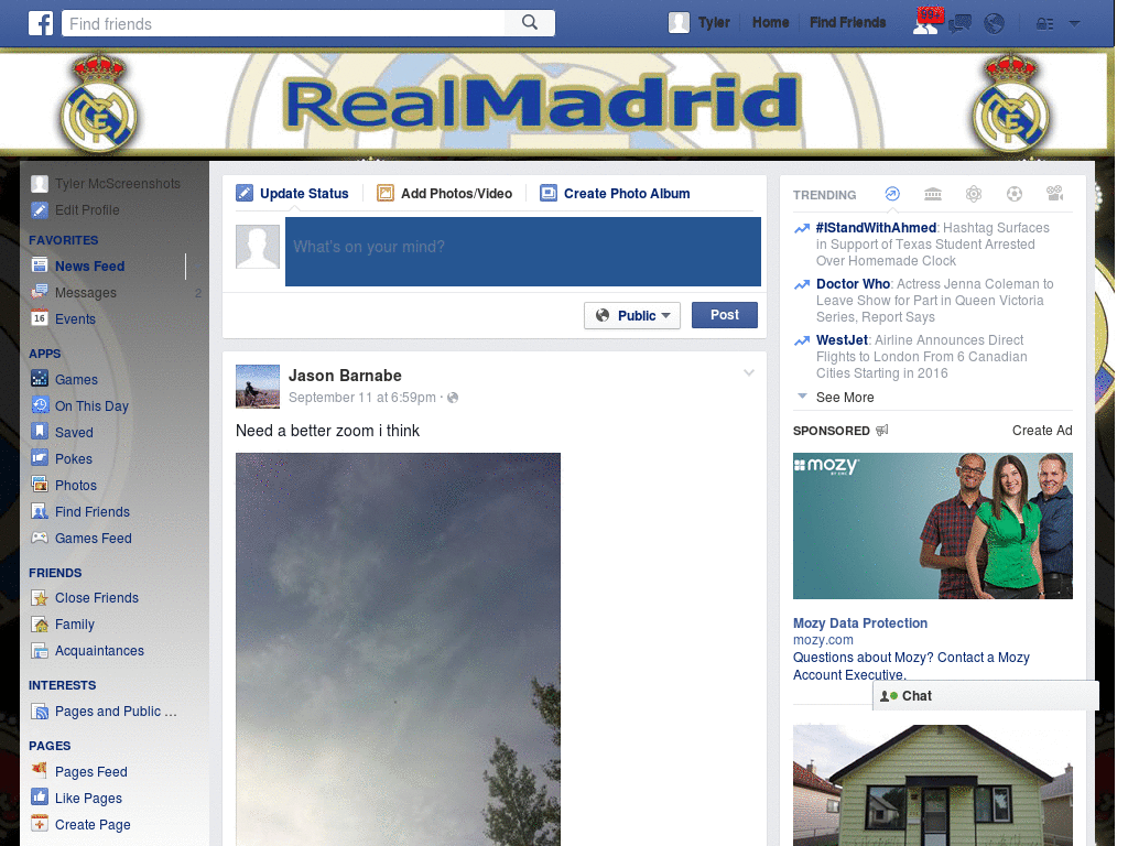 Facebook - Real Madrid ( by Templah.com )