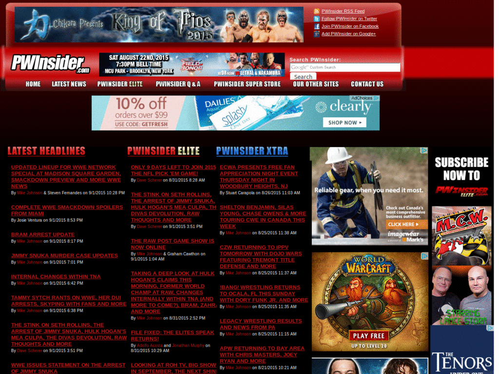 Nicer PWInsider.com
