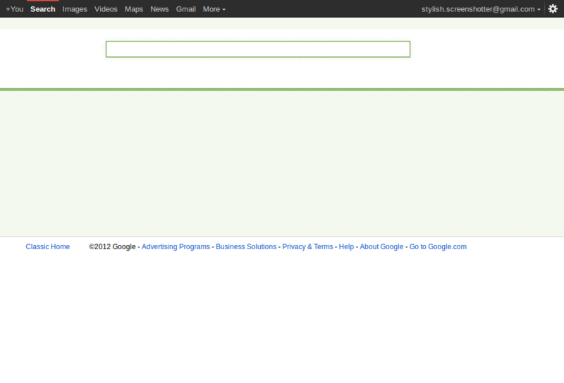 iGoogle - Clean and Green (SFYVP)
