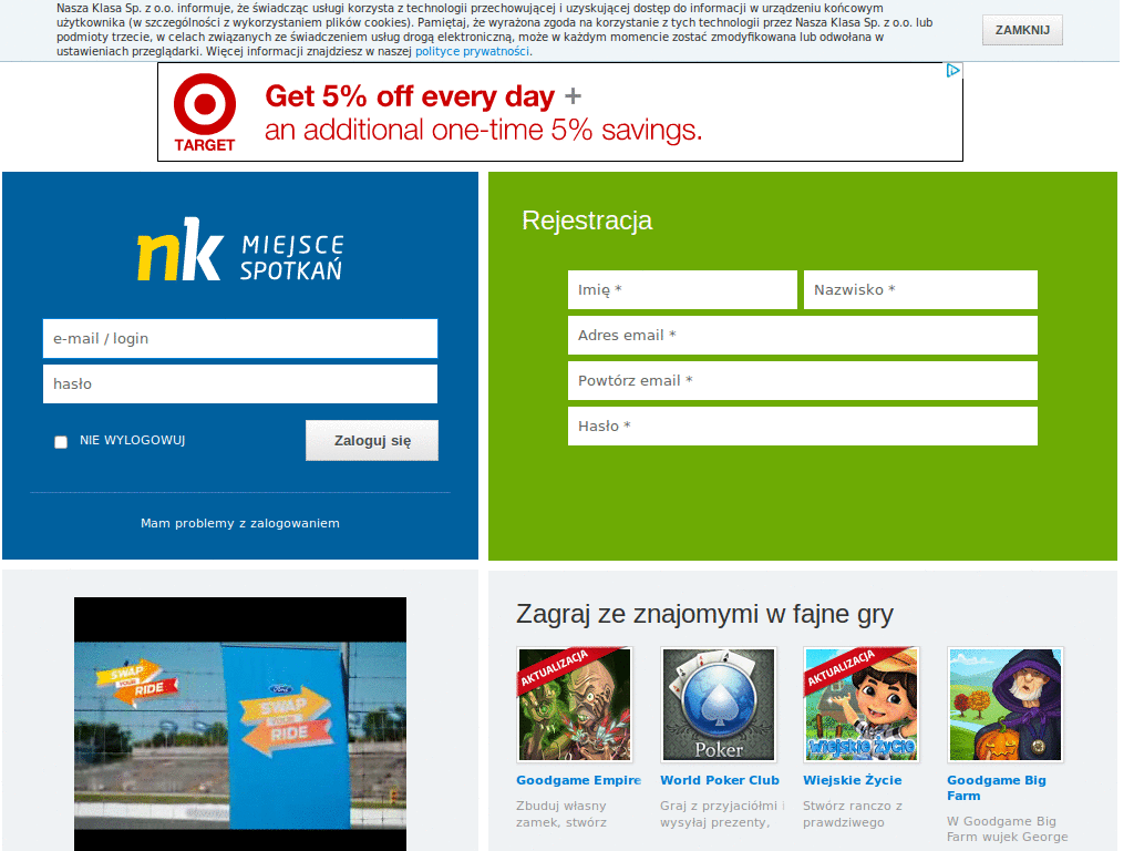 Nasza-Klasa.pl - Wersja Slim