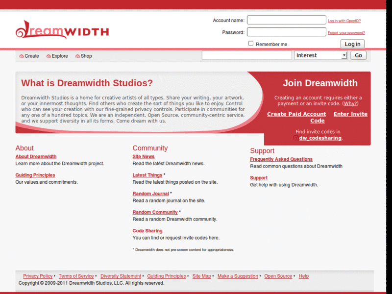 Dreamwidth Old 13