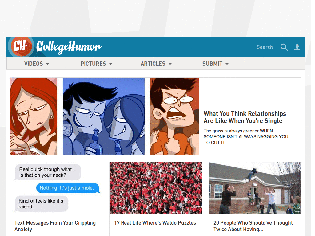 PrivateSniper's Style :: CollegeHumor v1.1