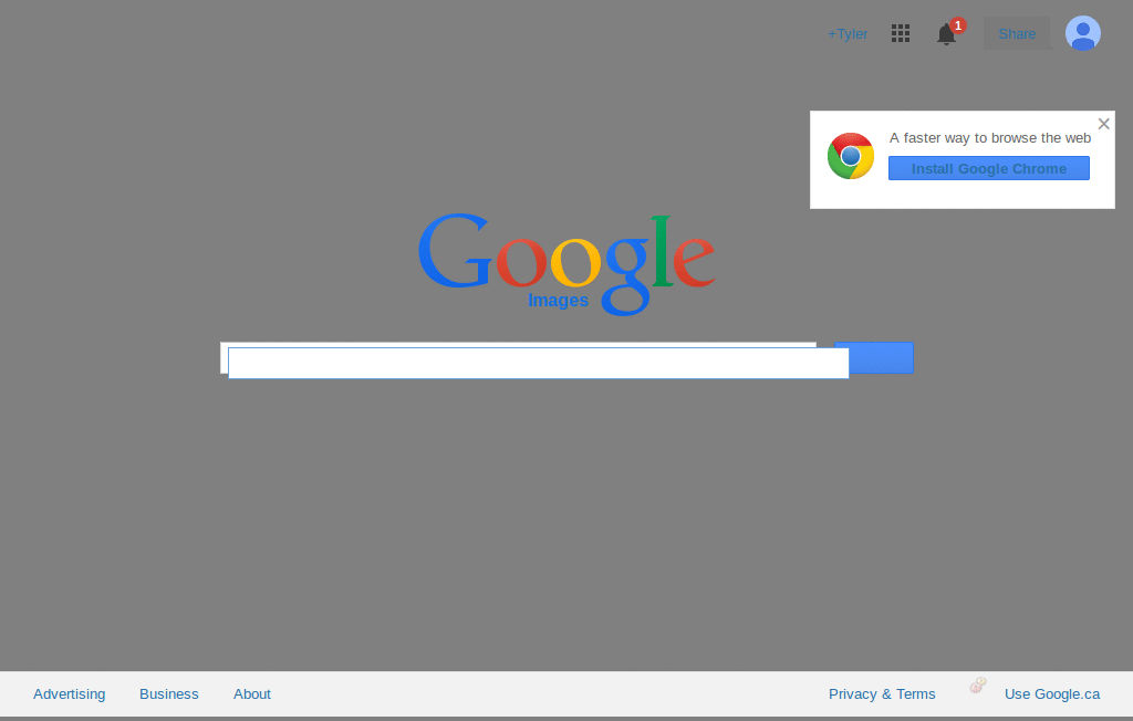 Google Images - Compact & Clean UI (dark colors)