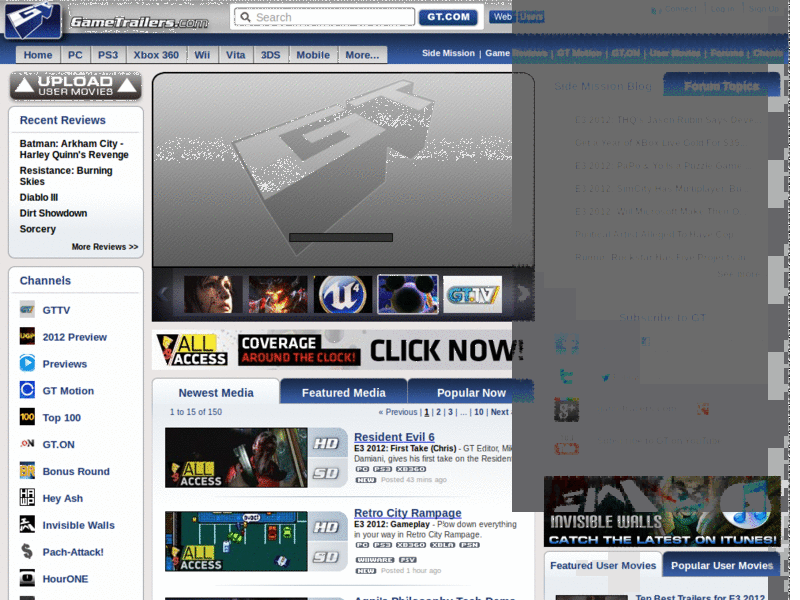 Gametrailers.com - Remove Ads