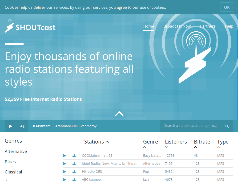 PrivateSniper's Style :: ShoutCast v1.0