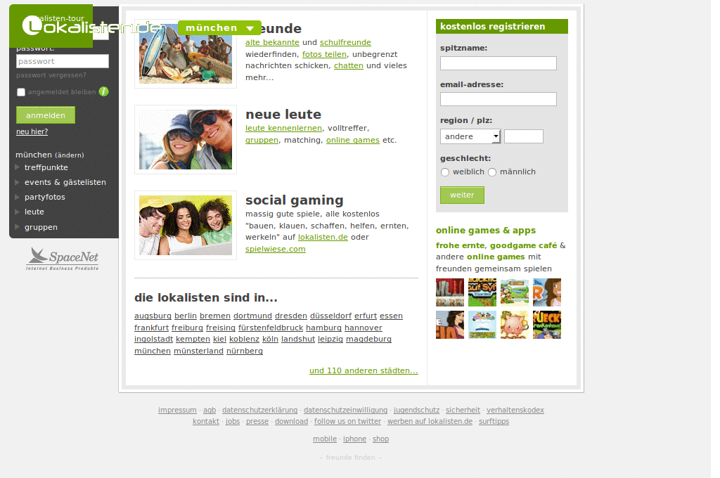 lokalisten 2.1 - ADDON Navigation scrollable