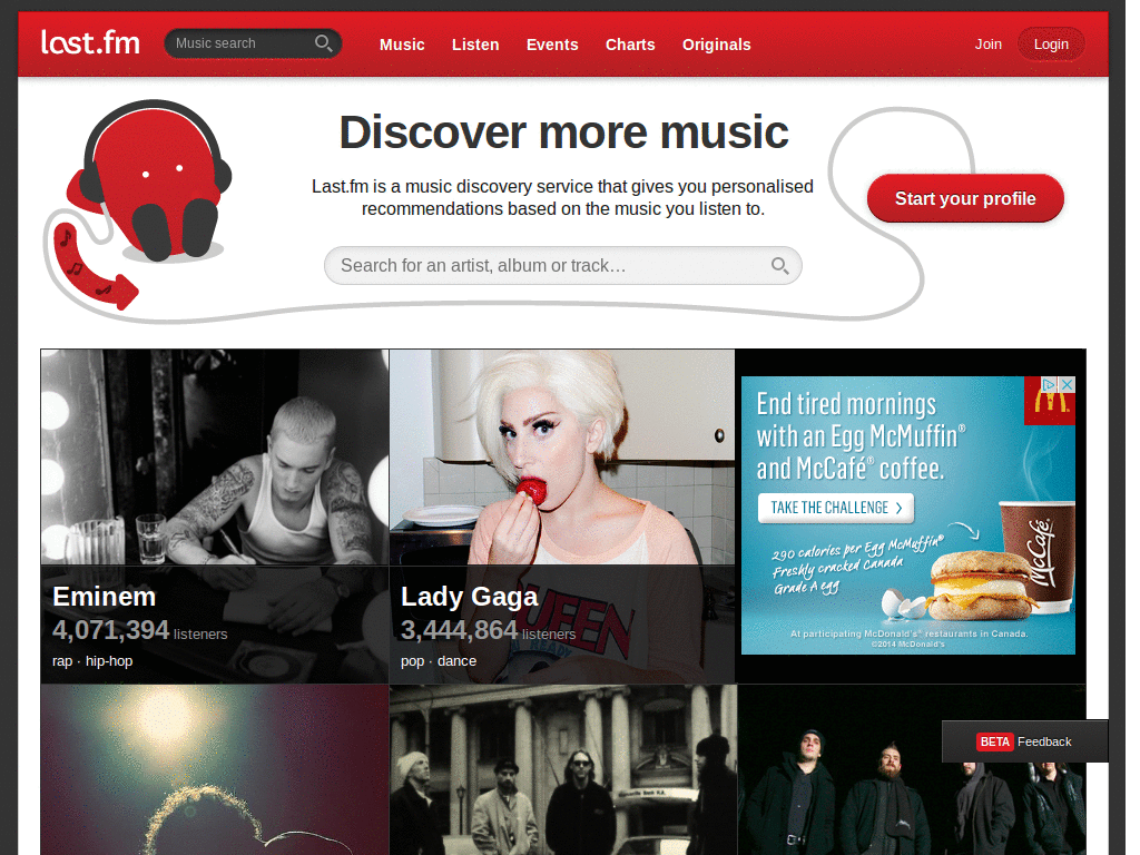 Last.fm Paint It Black Improved (2009-10-06)