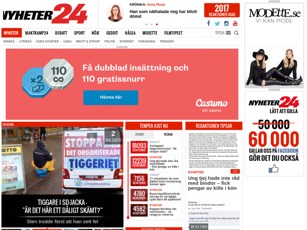 nyheter24 adremover