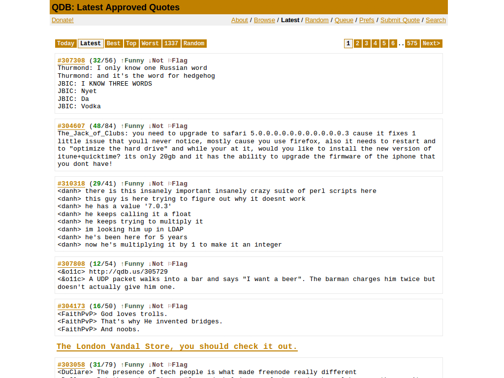 qdb.us to bash.org style