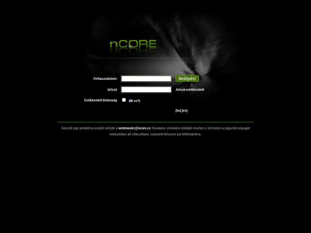 Ncore user CSS BUG :: HOTFIX v0.1 ::
