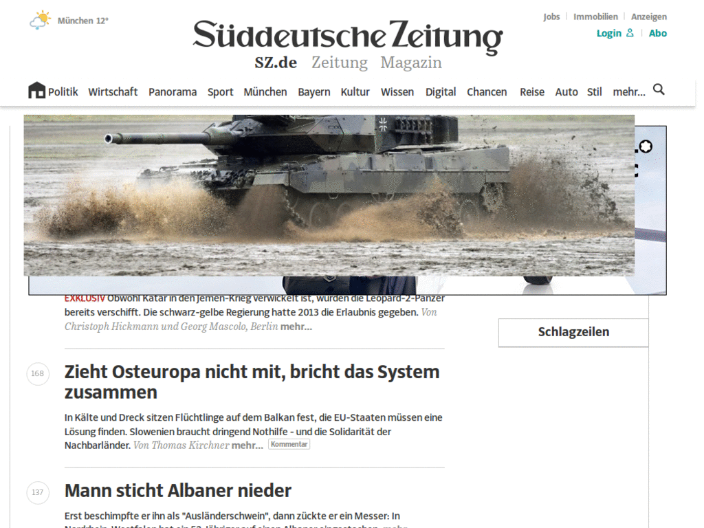 text only und breiter