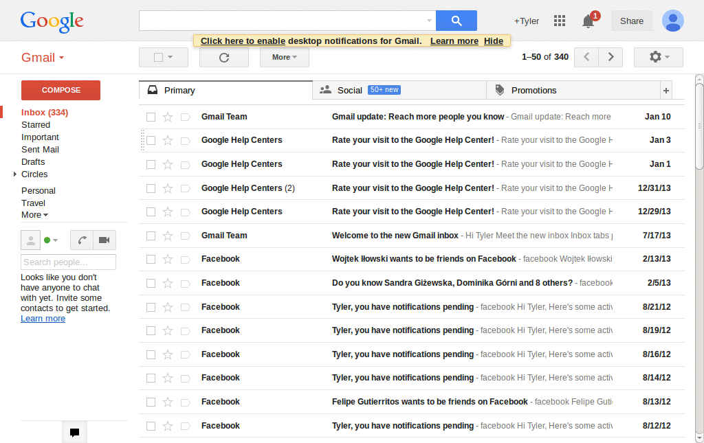 Gmail Tweaked 22033