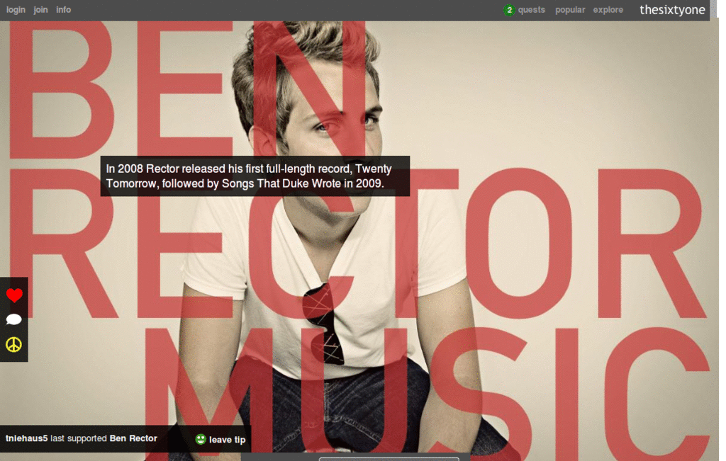 thesixtyone - Simplistic & smaller