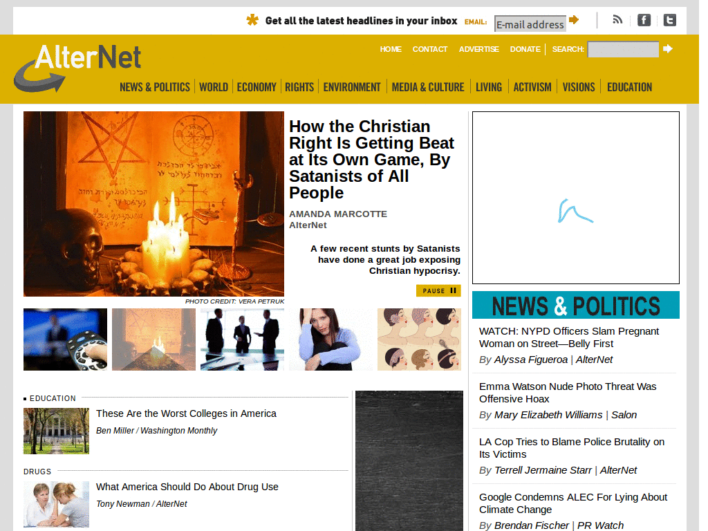 alternet - cleaner and tidier