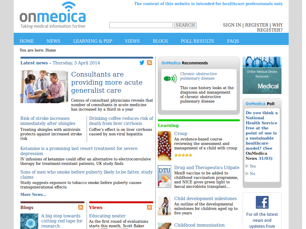 onmedica course text larger