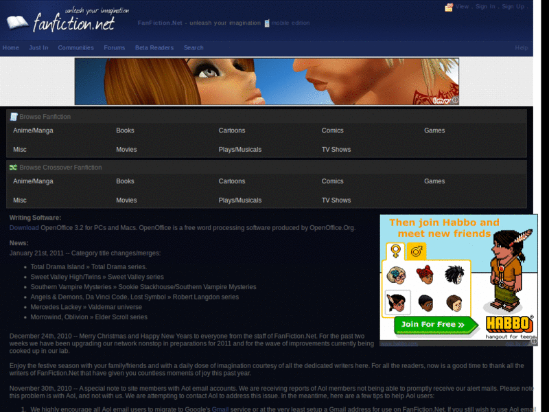 Fanfiction Quo