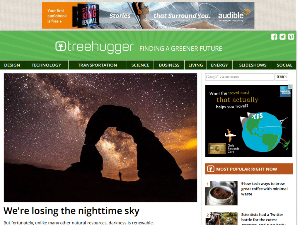 Treehugger blog posts